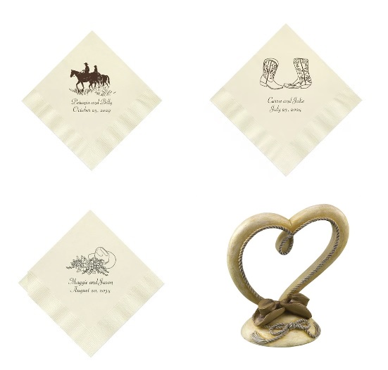 Western Wedding Western Wedding Invitations Cowboy Wedding Favors